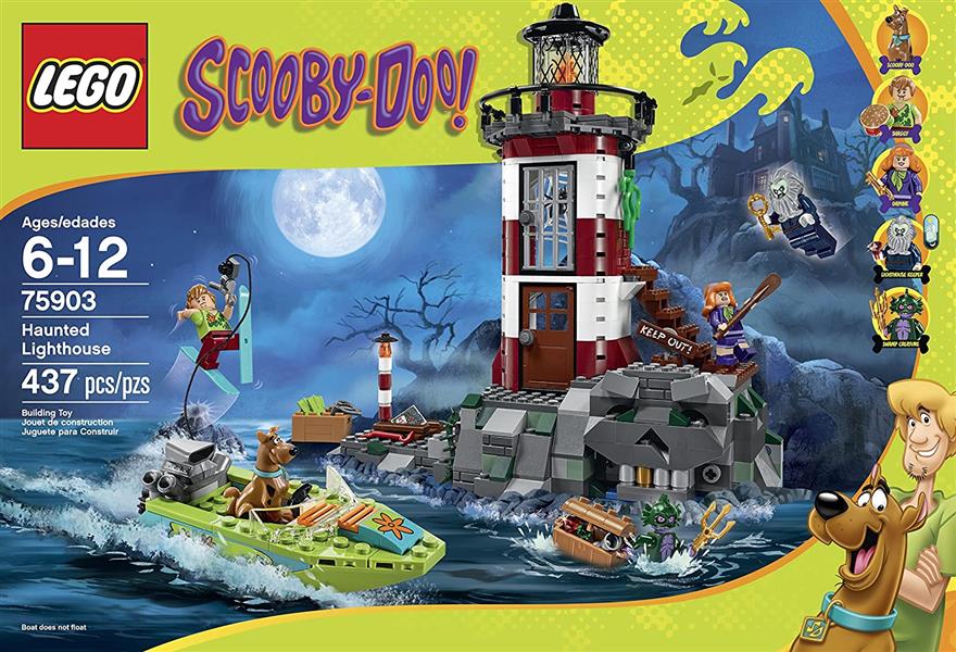 belief Annihilate Wet LEGO Scooby-Doo 75903 Haunted Lighthouse Building Kit-Toys & Games-Building  Toys