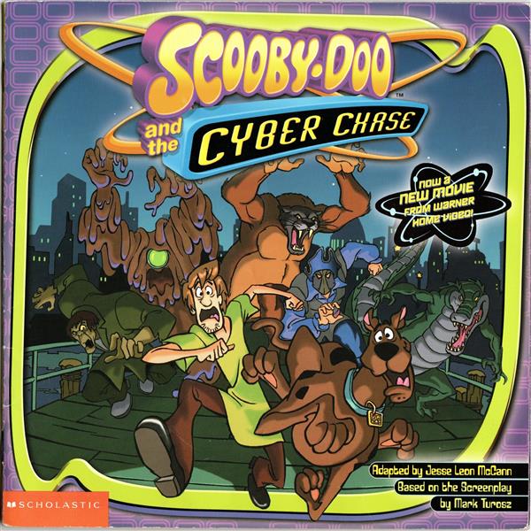 Scooby-Doo and the Cyber Chase 8x8 book-Books & Comics-Books