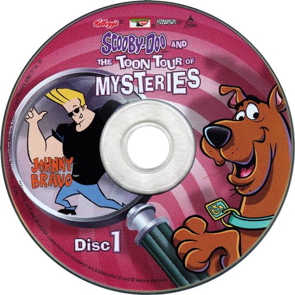 Scooby Doo And The Toon Tour Of Mysteries Dvd Disc 1 Movies And Tv Promotional Items