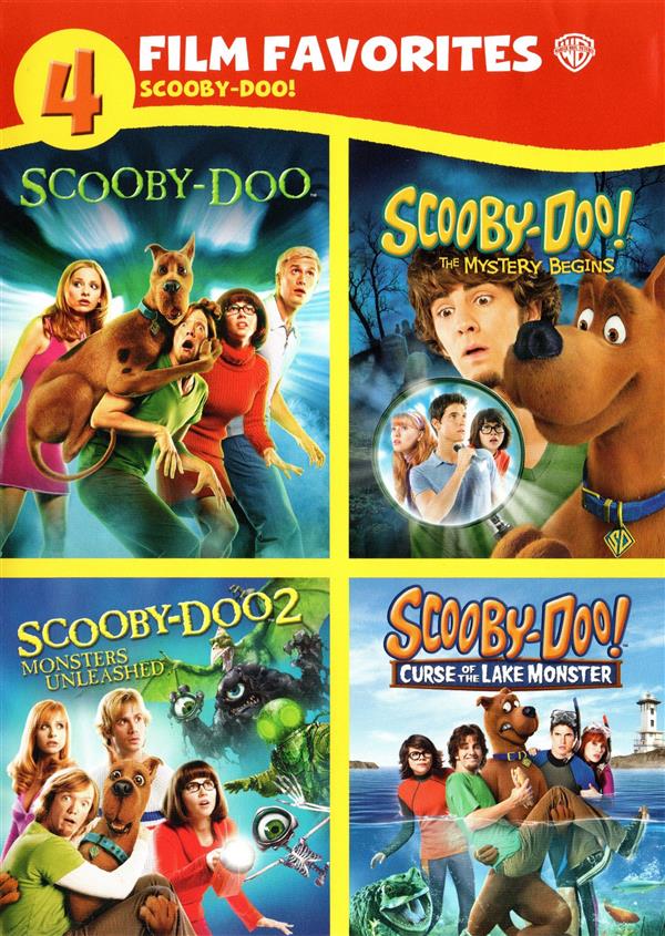 4 Film Favorites: Scooby-Doo! DVD-Movies & TV-Movies