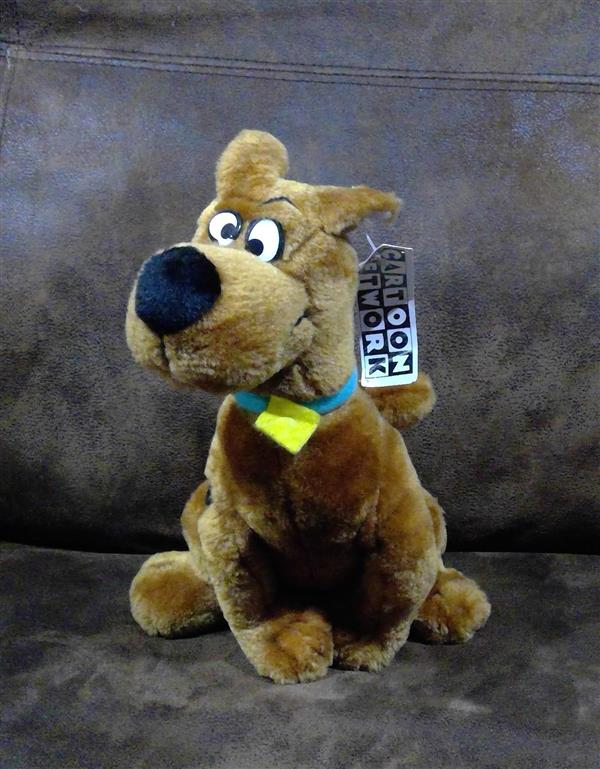 Sitting Scooby-Doo Plush with Cartoon Network Tag-Toys & Games-Stuffed  Animals & Plush Toys