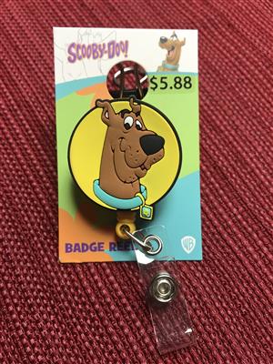 Scooby-Doo Badge Reel Lanyard-Backpacks, Bags & Accessories-Lanyards