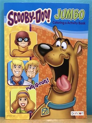 Scooby-Doo! Jumbo Coloring & Activity Book-Books & Comics-Coloring ...
