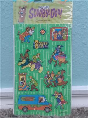 Scooby-Doo Green Sticker Sheets-Stationary & Office Products-Stickers ...