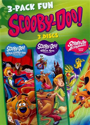 3-Pack Fun Scooby-Doo! DVD (Abracadabra-Doo / Goblin King / Alien ...