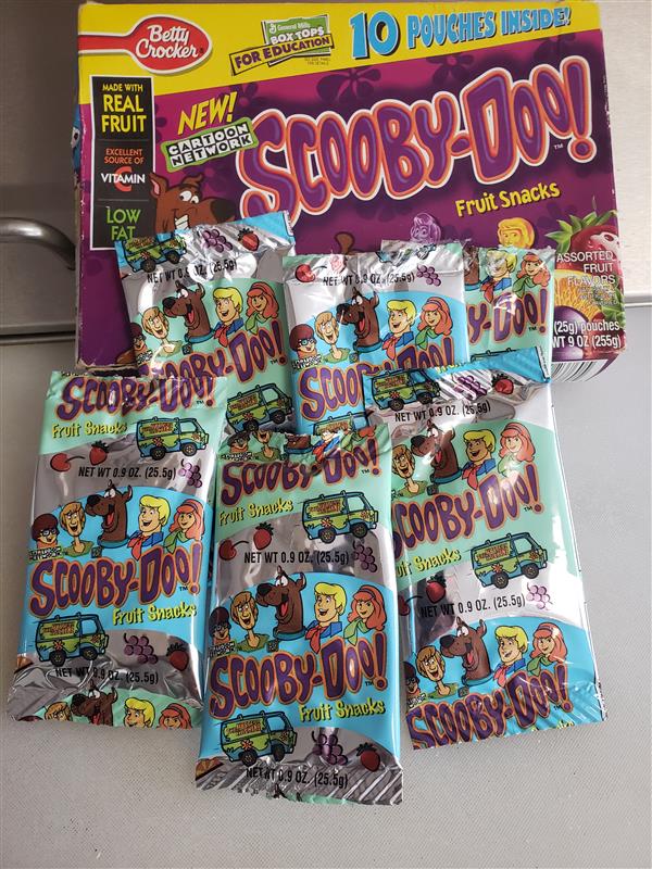 SCOOBY DOO Fruit Snacks Food Beverage Fruit Snacks