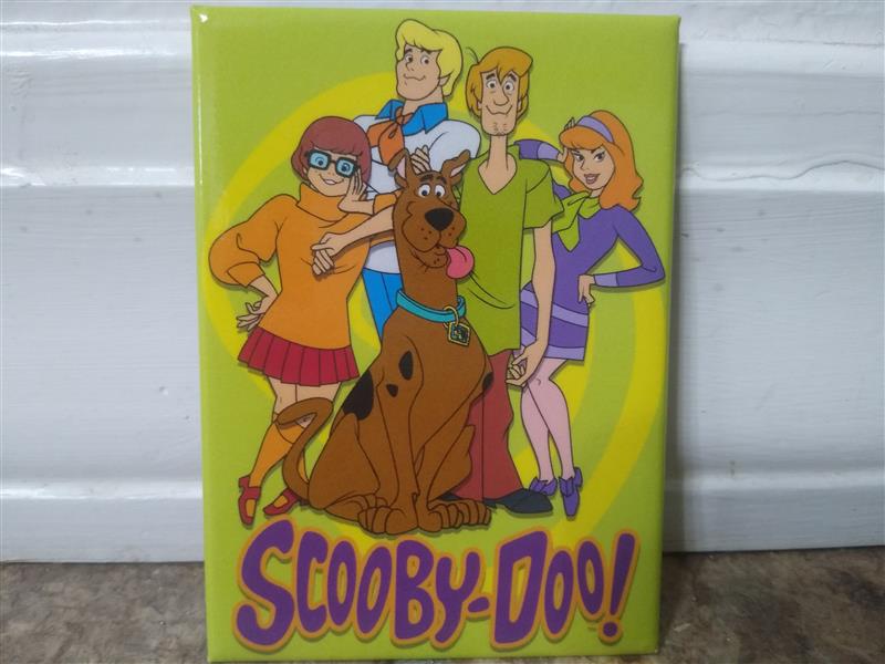 Scooby-Doo Rectangle Magnet-Stationary & Office Products-Magnets