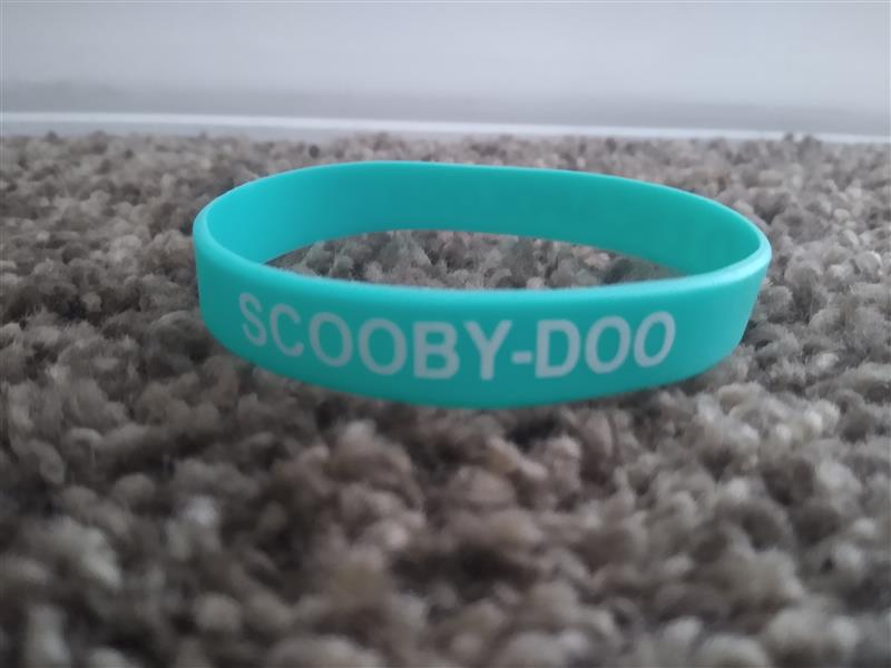 Scooby Doo Mystery Machine OSFM Slap Rubber Bracelet Wristband
