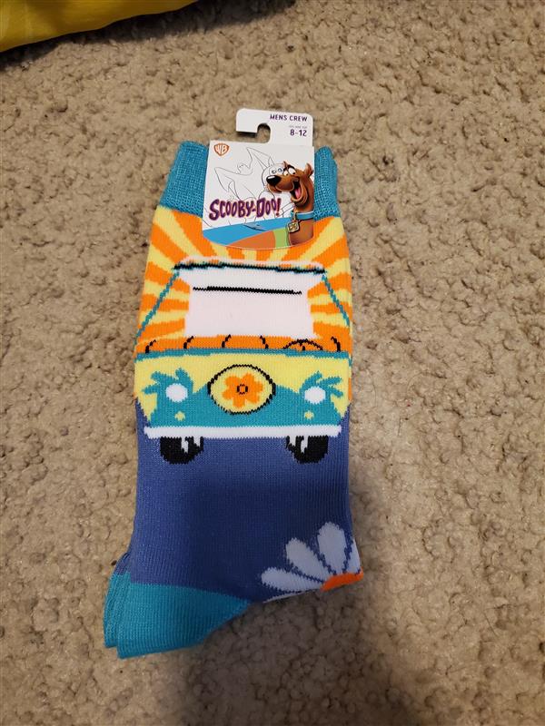 Scooby-Doo Mystery Machine Socks-Clothing, Shoes & Jewelry-Socks ...