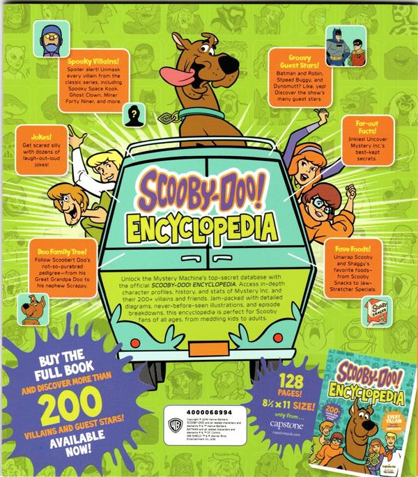 Scooby-Doo! Encyclopedia promo mini book-Books & Comics-Books