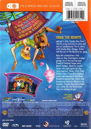 Scooby Doo DVD Game Funland Of Freaky Frights Video Games Computer Games