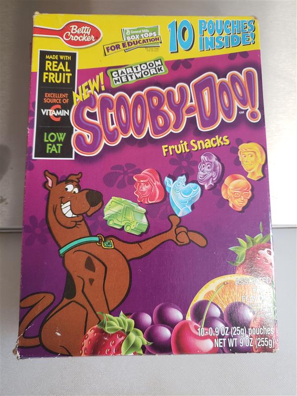 SCOOBY DOO Fruit Snacks Food Beverage Fruit Snacks