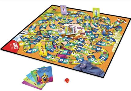 Scooby-Doo Spooky Journey Board Game-Toys & Games-Board Games